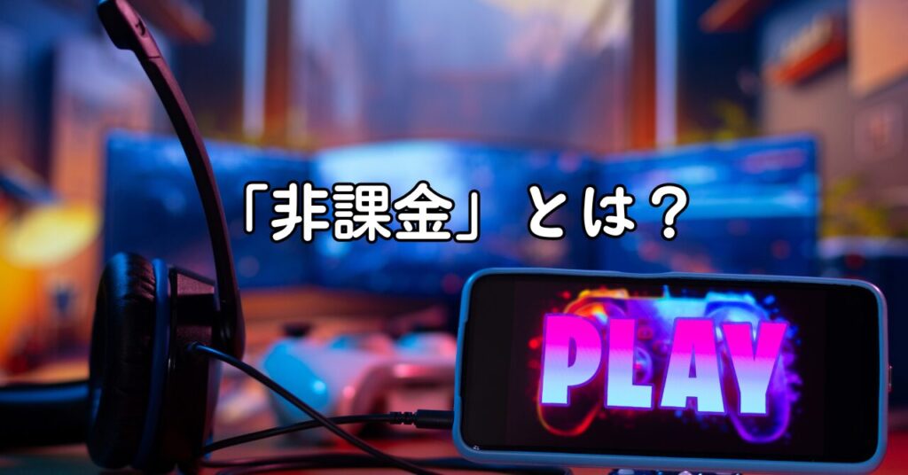 「非課金」とは?